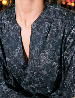 Blouse Saint-Tropez Animaux