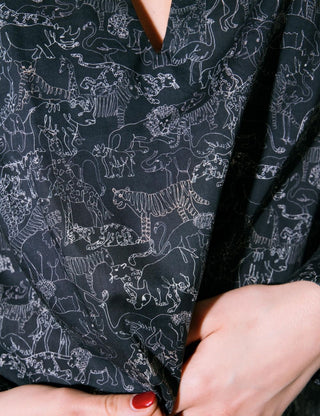 Blouse Saint-Tropez Animaux