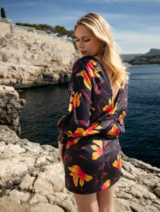 Bloom backless blouse - Ilona