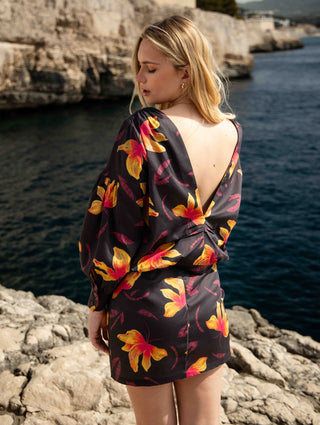 Bloom backless blouse - Ilona