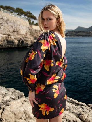 Bloom backless blouse - Ilona