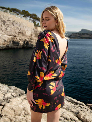 Bloom backless blouse - Ilona