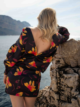 Bloom backless blouse - Ilona