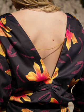 Bloom backless blouse - Ilona