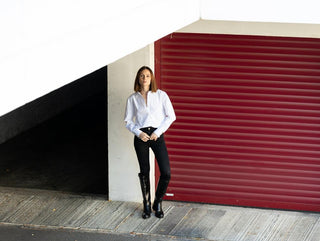 Simone white oversized shirt