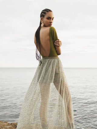 Olive 2-in-1 Capri Skirt