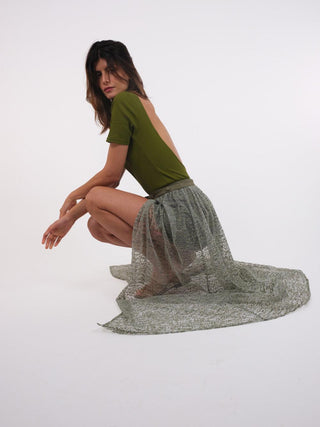 Olive 2-in-1 Capri Skirt