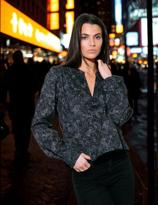 Blouse Saint-Tropez Animaux
