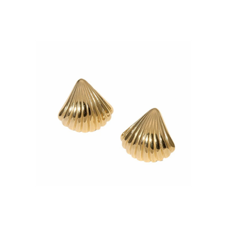 Boucles d'oreilles doré Seashell